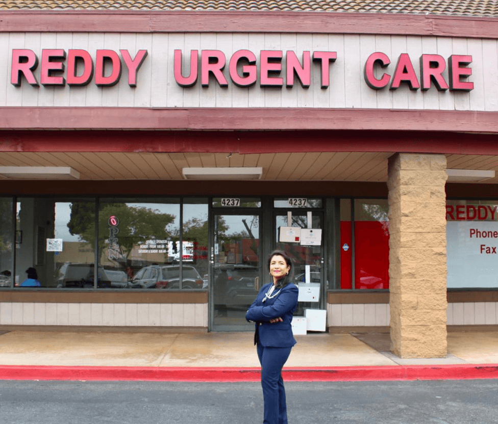 Medical professionals at Reddy Urgent Care